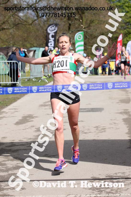 Senior womens English National 6 Stage Road Relay, 2016 English National 12 and 6 Stage Road Relays, Sutton Coldfield, Birmingham. Photo: David T. Hewitson/Sports for All Pics